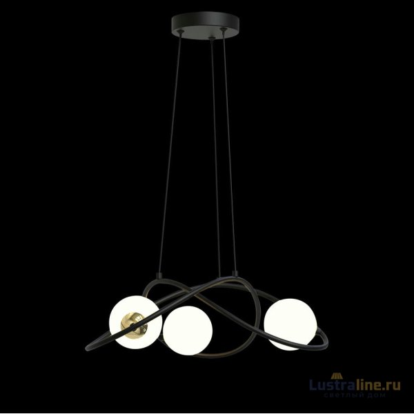 Подвесная люстра Delight Collection P0691-3A black