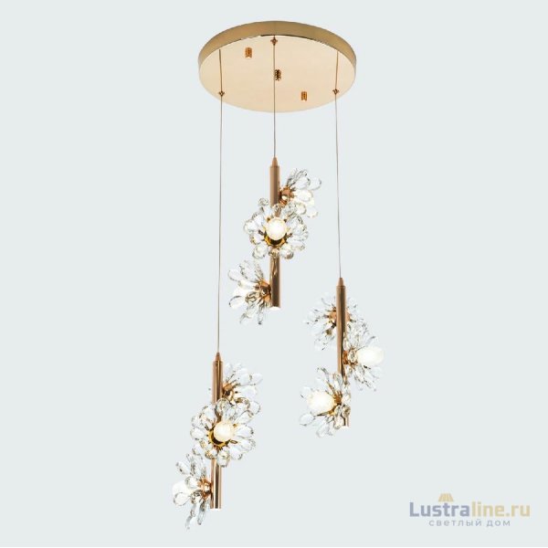 Подвесная люстра Modelux ML.1855.9 GD Подвесная люстра Modelux ML.1855.9 GD
