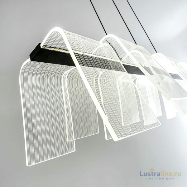 Подвесная люстра LED4U L7709-970 BK
