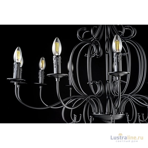 Подвесная люстра Arti Lampadari Amaro E 1.1.12 B Подвесная люстра Arti Lampadari Amaro E 1.1.12 B