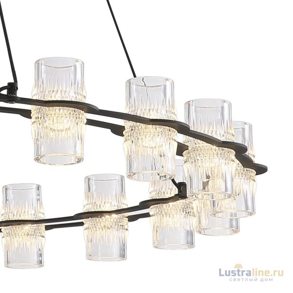 Подвесная люстра Delight Collection P0677-680A black