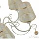 Подвесная люстра Arte Milano 347620/8 WT+G