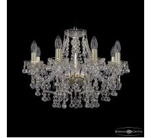 Подвесная люстра Bohemia Ivele Crystal 1409/8/195 G