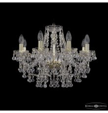 Подвесная люстра Bohemia Ivele Crystal 1409/8/195 G