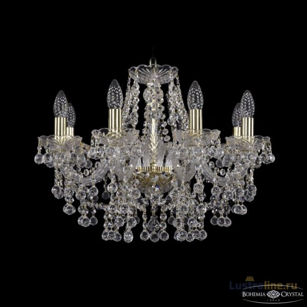 Подвесная люстра Bohemia Ivele Crystal 1409/8/195 G