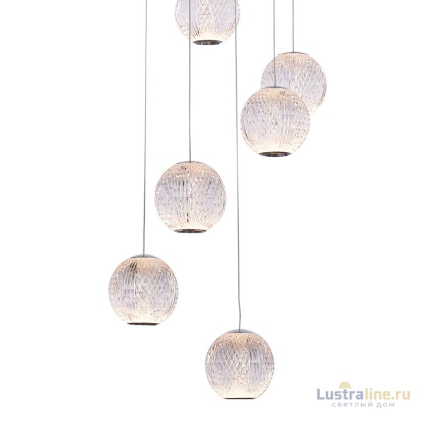 Подвесная люстра DeLight Collection Elliot Diamante MD20001012-12A chrome