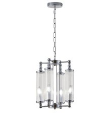 Подвесная люстра Crystal Lux TOMAS SP4 CHROME