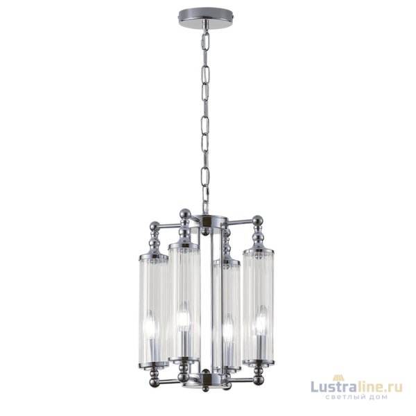 Подвесная люстра Crystal Lux TOMAS SP4 CHROME