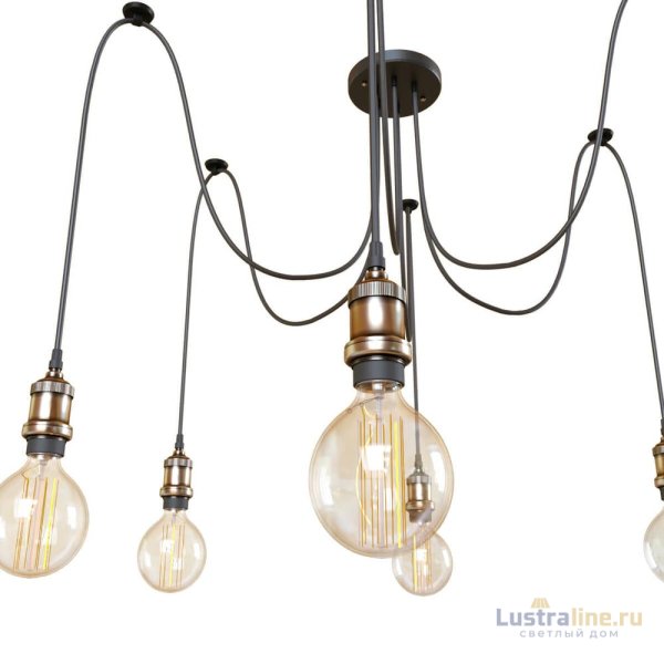Люстра-паук LOFT IT Spider Loft1162A/6 Люстра-паук LOFT IT Spider Loft1162A/6