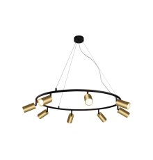 Подвесная люстра Crystal Lux CLT 015C8 D800 BL-GO