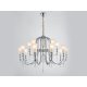 Подвесная люстра Newport 4800 4810+6/C chrome М0067684