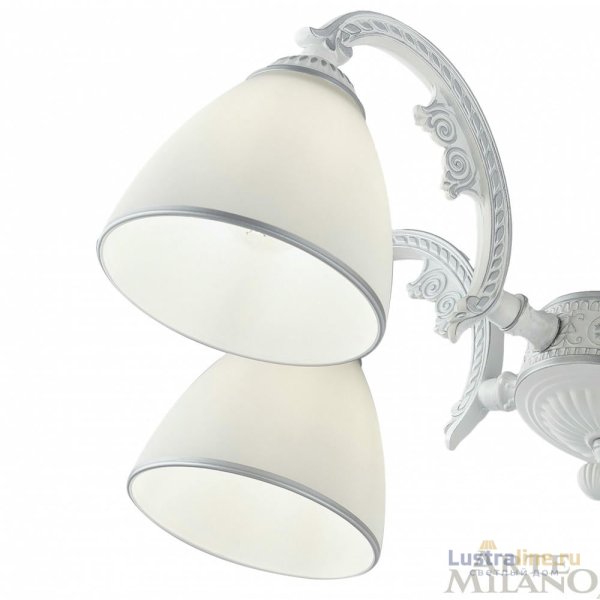 Подвесная люстра Arte Milano 340837/6 WT+SL Подвесная люстра Arte Milano 340837/6 WT+SL