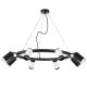Подвесная люстра Lightstar Rullo (571018+214436-4+214437-4+203436-4+203437-4) LR01836437467