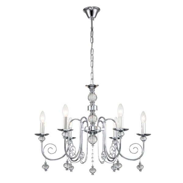Подвесная люстра Escada Shine 678/6PL Chrome
