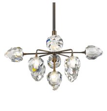 Подвесная люстра Delight Collection On the Rocks P68038L-9 gold