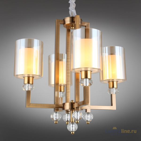 Подвесная люстра Omnilux Maranello OML-80003-04 Подвесная люстра Omnilux Maranello OML-80003-04