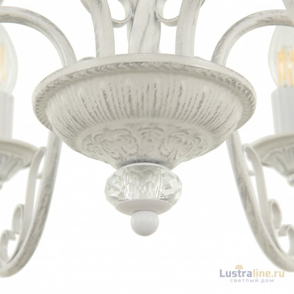 Подвесная люстра Arte Milano 342620/6 WT+SL Подвесная люстра Arte Milano 342620/6 WT+SL