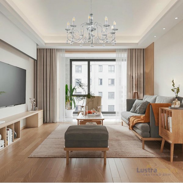 Подвесная люстра Arte Milano 346109/10 CR Подвесная люстра Arte Milano 346109/10 CR