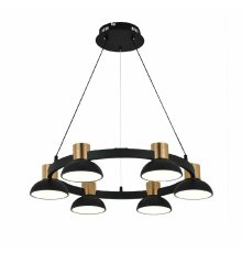 Подвесная люстра Indigo Traforo 11059/6P Black V000182L