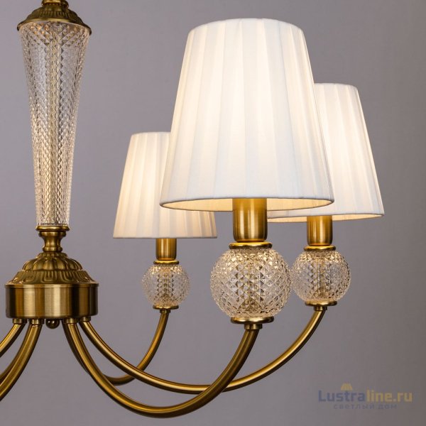 Подвесная люстра Arte Lamp Gracie A7301LM-6PB Подвесная люстра Arte Lamp Gracie A7301LM-6PB