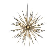 Подвесная люстра Delight Collection Boivin MD2094-12A gold/clear crystal