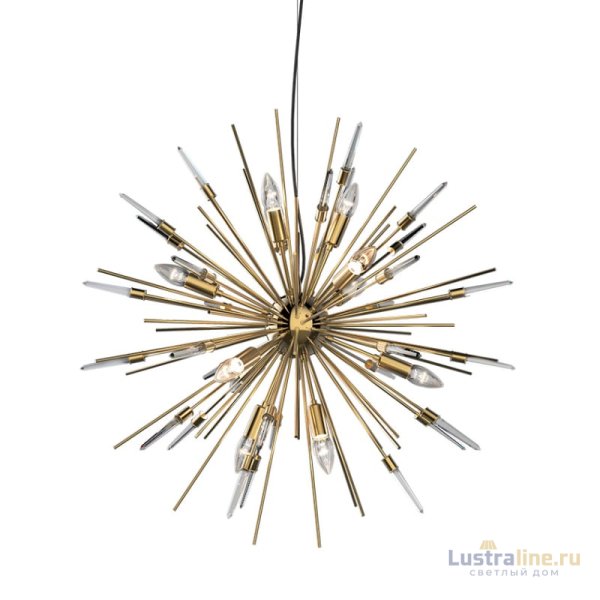 Подвесная люстра Delight Collection Boivin MD2094-12A gold/clear crystal