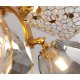 Подвесная люстра Delight Collection Britannica 8898P/BL gold/smoky