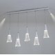 Подвесная люстра LED4U L7105-7 WТ