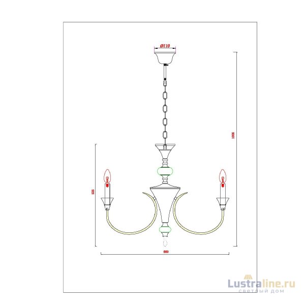 Подвесная люстра Arte Lamp Collinetta A4094LM-6PB Подвесная люстра Arte Lamp Collinetta A4094LM-6PB