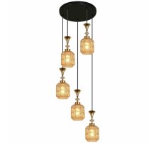 Подвесная люстра Reluce 02003-0.9-05 AMBER