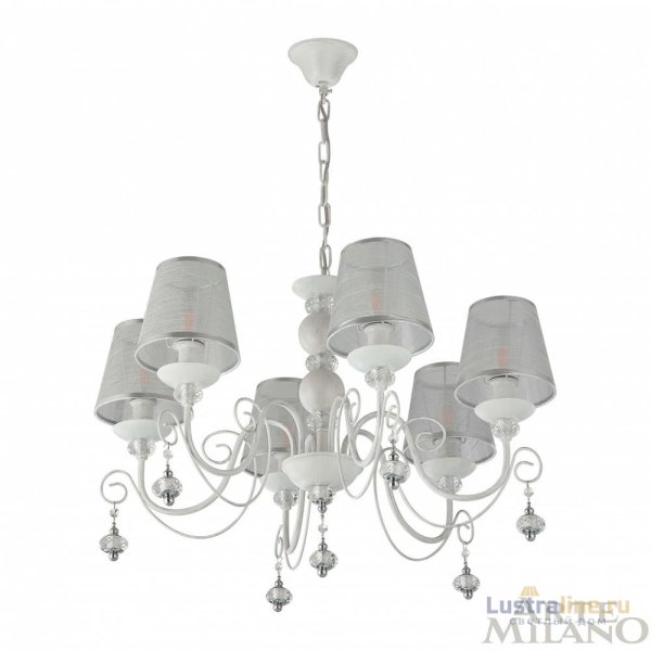 Подвесная люстра Arte Milano 347620/6 WT+SL