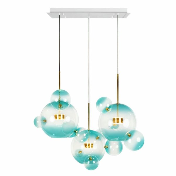 Подвесная люстра Loft IT Bolle 2027-S3 Blue