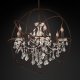 Подвесная люстра Delight Collection Foucault S Orb 5014-D6 rusty