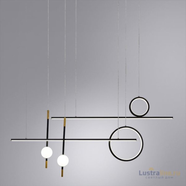 Подвесная люстра Arte Lamp Polaris A2610SP-85BK