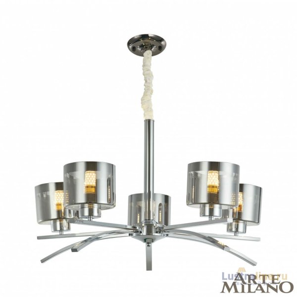 Подвесная люстра Arte Milano Neapolis 278207/5 Ni
