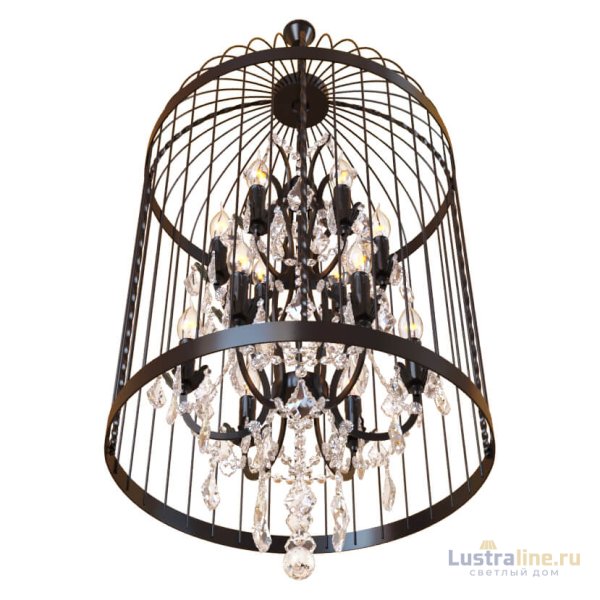 Подвесная люстра LOFT IT Vintage birdcage Loft1891/12 Подвесная люстра LOFT IT Vintage birdcage Loft1891/12