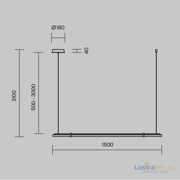 Подвесная люстра Maytoni Plume MOD340PL-L28BS3K