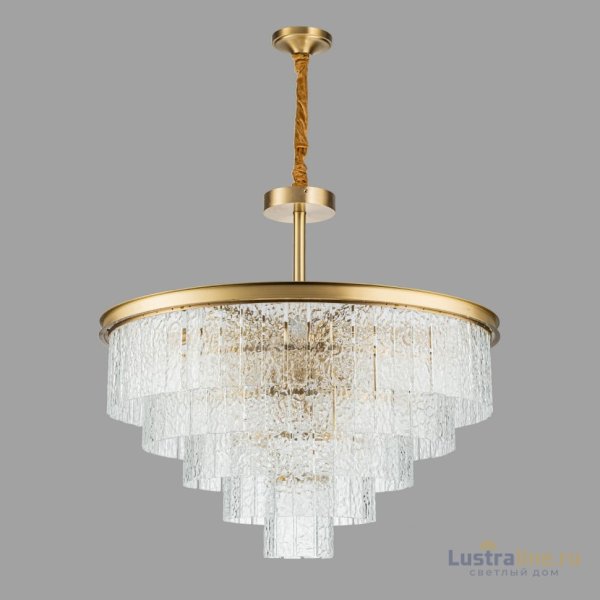 Подвесная люстра Belfast Harland 6308-8 BR CL Подвесная люстра Belfast Harland 6308-8 BR CL