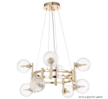 Подвесная люстра Crystal Lux LUXURY SP8 GOLD