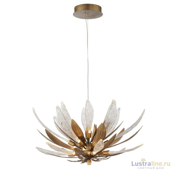 Подвесная люстра Delight Collection RP168416-19 bronze/clear