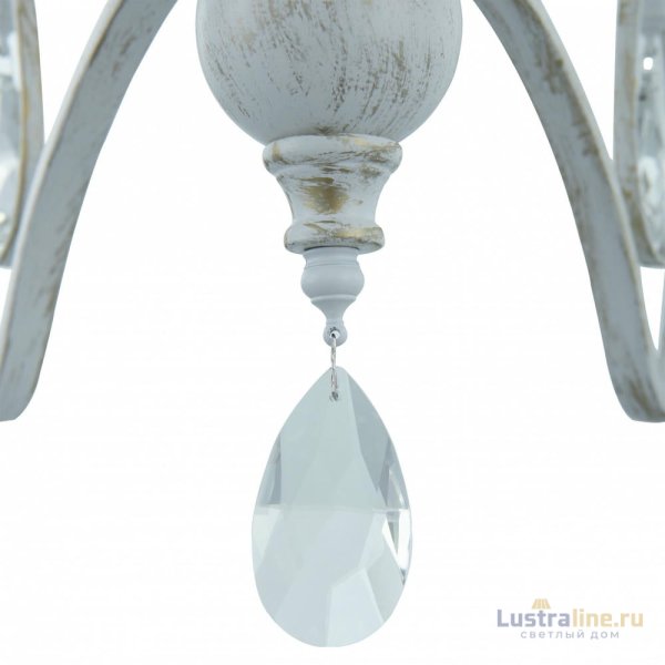 Подвесная люстра Arte Milano 347203/6 WT+G Подвесная люстра Arte Milano 347203/6 WT+G
