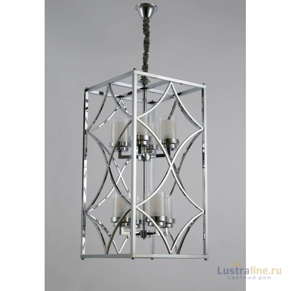 Подвесная люстра Lumina Deco Quadrato LDP 1223-8 CHR
