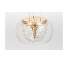 Подвесная люстра Lumina Deco Disposa LDP 7018-400 PR+F.GD