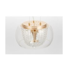 Подвесная люстра Lumina Deco Disposa LDP 7018-400 PR+F.GD