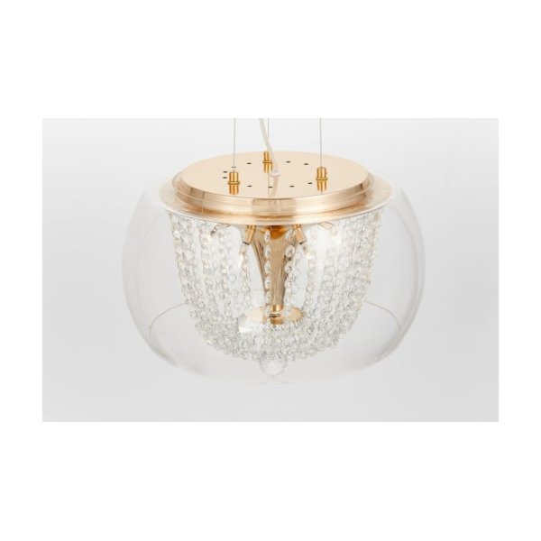 Подвесная люстра Lumina Deco Disposa LDP 7018-400 PR+F.GD