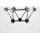 Подвесная люстра Lumina Deco Zodiak LDP 160N-12 BK+PR