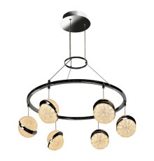 Подвесная светодиодная люстра iLedex CRystal Ball C4474-6 CR