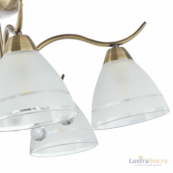 Подвесная люстра Arte Milano Amalfi 334756/5 AB Подвесная люстра Arte Milano Amalfi 334756/5 AB