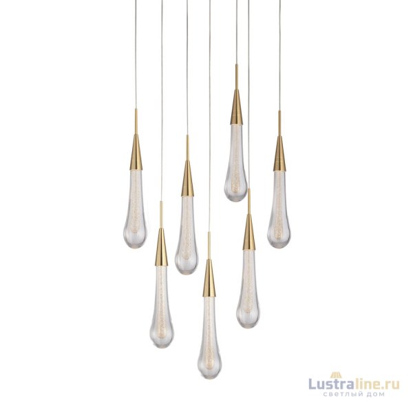 Подвесная люстра DeLight Collection Pour MD2060-7A br.brass