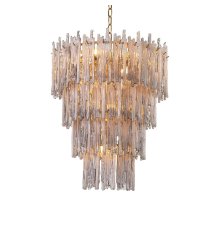 Подвесная люстра DeLight Collection Saint Roch 771197 chrome/smoke